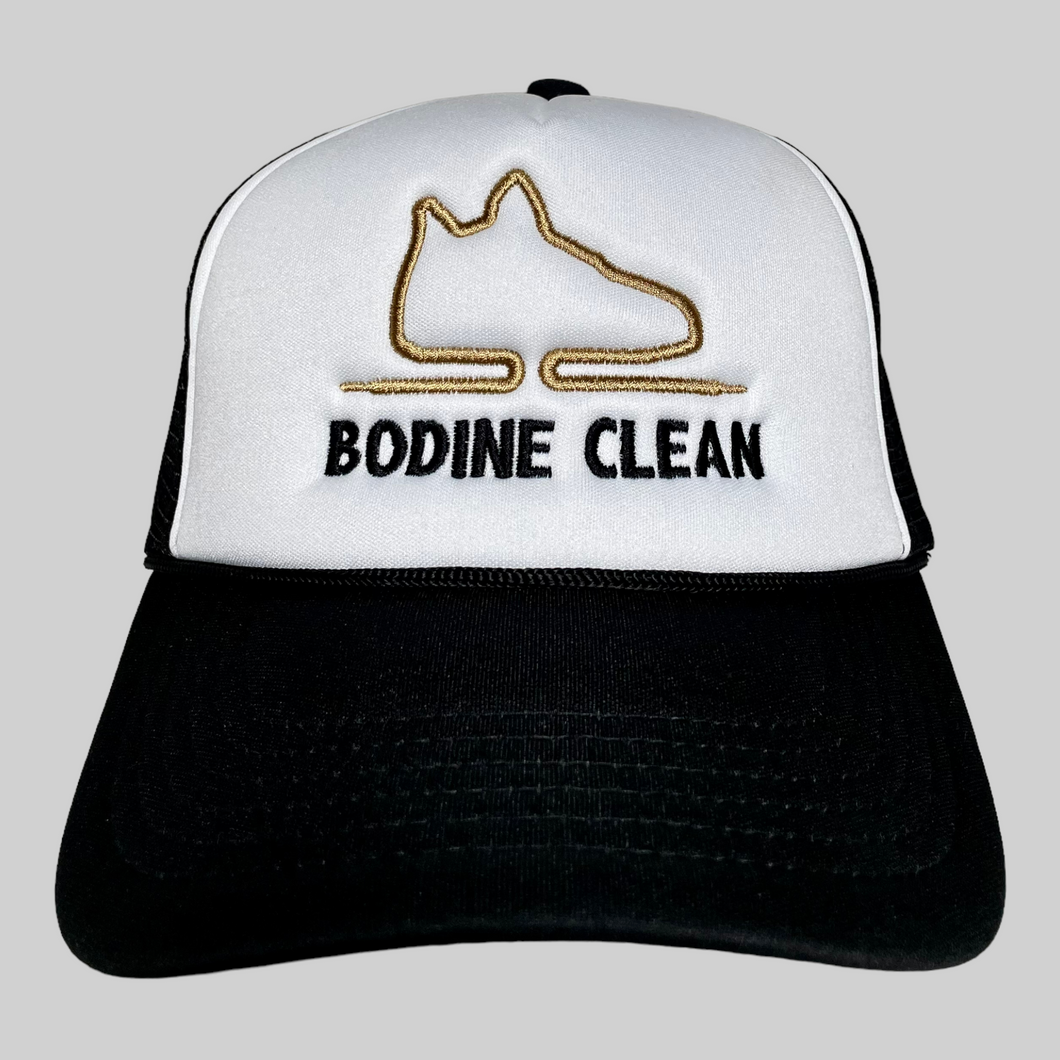 Bodine Clean Gold Logo Trucker Hat